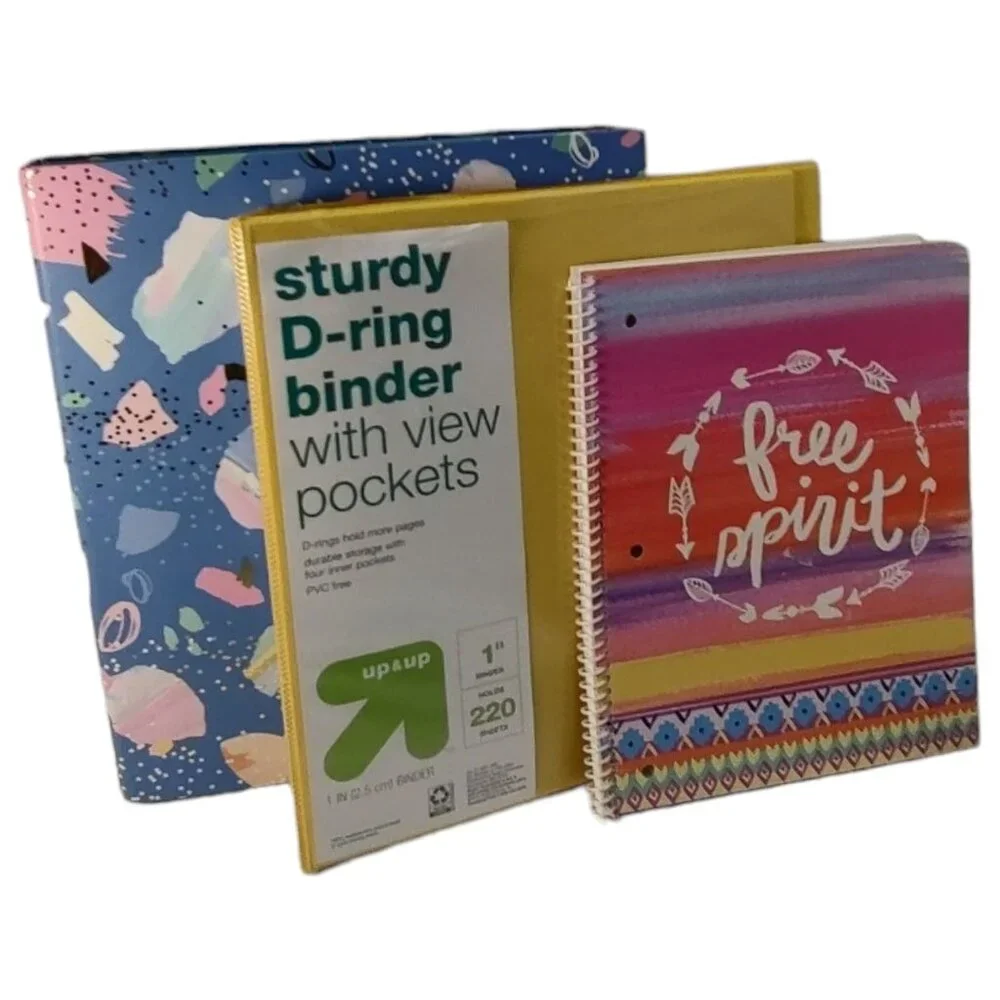 School Bundle 2 Binders Greeneroom & Up&Up 1